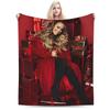 Mariah Carey Weihnachtsplüschdecke Kinder Flanell Bettwäsche Überwürfe Für Heimdekoration Super Warm Benutzerdefiniert DIY Qualität Tagesdecke Geschenk