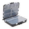 Double-sided Fishing Lure Box, Waterproof Plastic Fishing Tackle Storage Case, Transparent Visible Fishing Bait Accessory Organizer Container