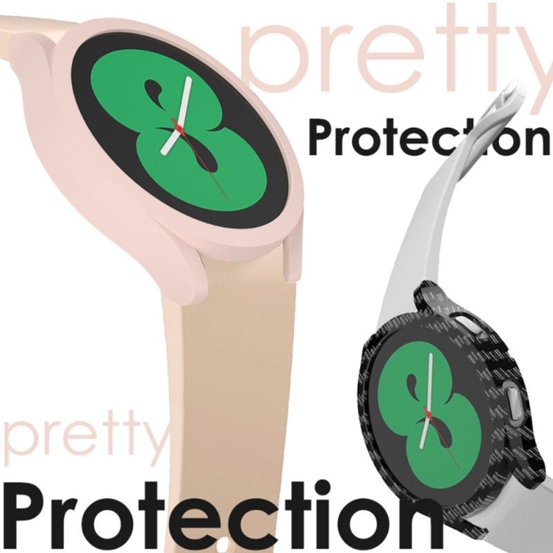 PC Case Shatter-Resistant Protective Bumper Cover Hollow Protective Case Watch Accessories 4 Sizes Suitable for Watch4/5