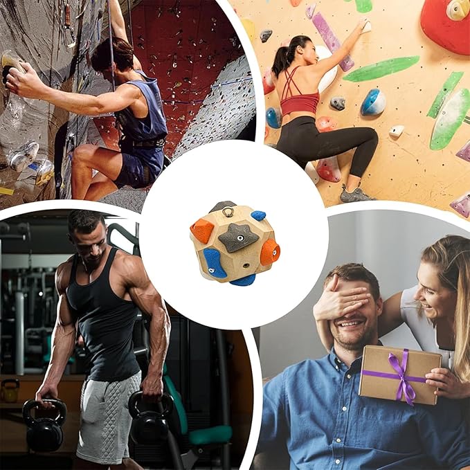 Compact ABS Climbing Exercise Block For Enhancing Finger Flexibility And Grip Control Travel Friendly Climbing Trainer