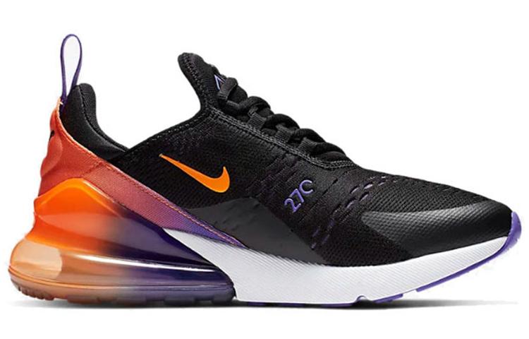 Men's Sneakers Nike Air Max 270 Black Gradient Black/Orange-Purple