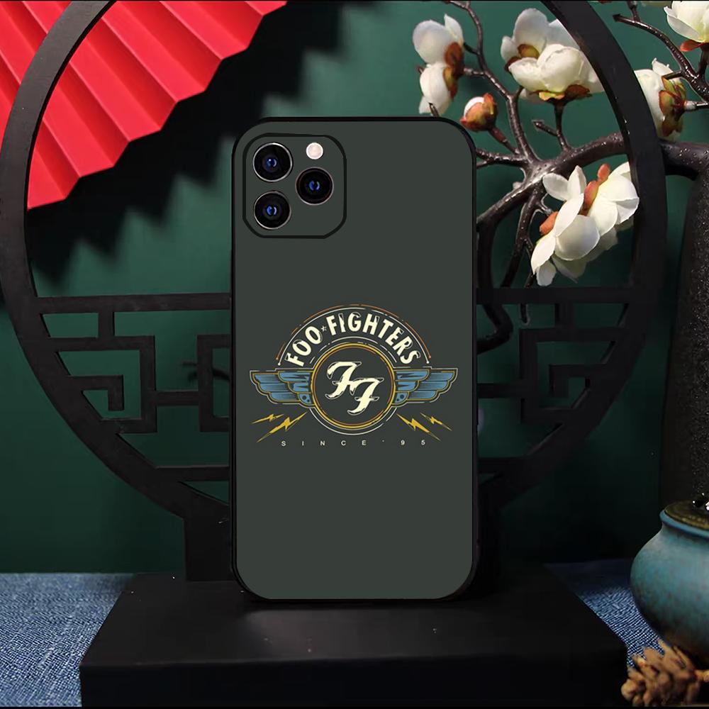 F-Foo F-Fighters Band Phone Case For IPhone 17 Pro Max 16 15 14 Pro Max 13 11 X Xs Xr 8 7Plus Silicone Cover