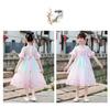 Autumn 2026 Stylish Girls' Hanfu Princess Dress - Ancient Style Children’s Skirt