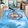 Manchester Football FC Pattern Rug, Indoor/Outdoor Mat, for Picnic, Gameroom, Bedroom, Office, Living Room, Home Decor Carpet, Birthday Gift