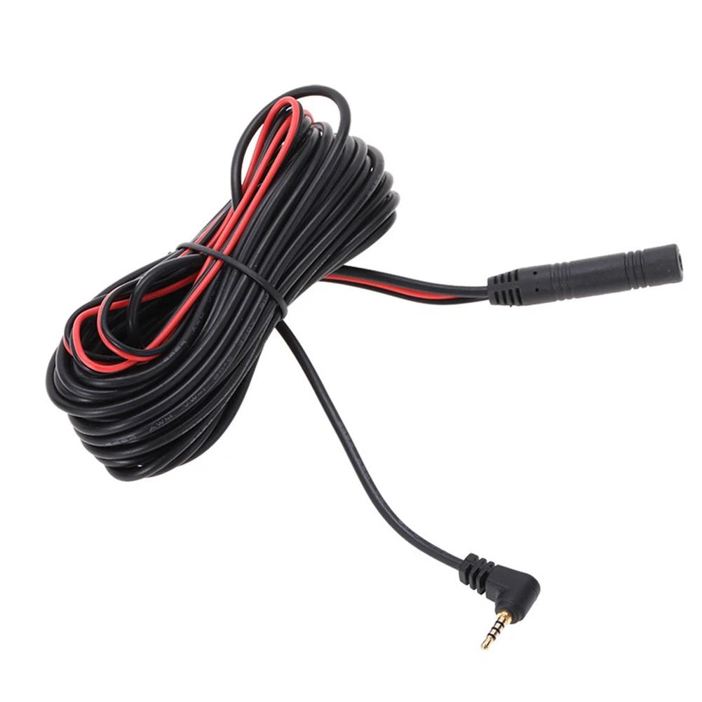 Rear View Camera Extension Cable Vehicle 5Pin Cord Wire Parts Replacement 12V Accessories Backup Camera Car DVR