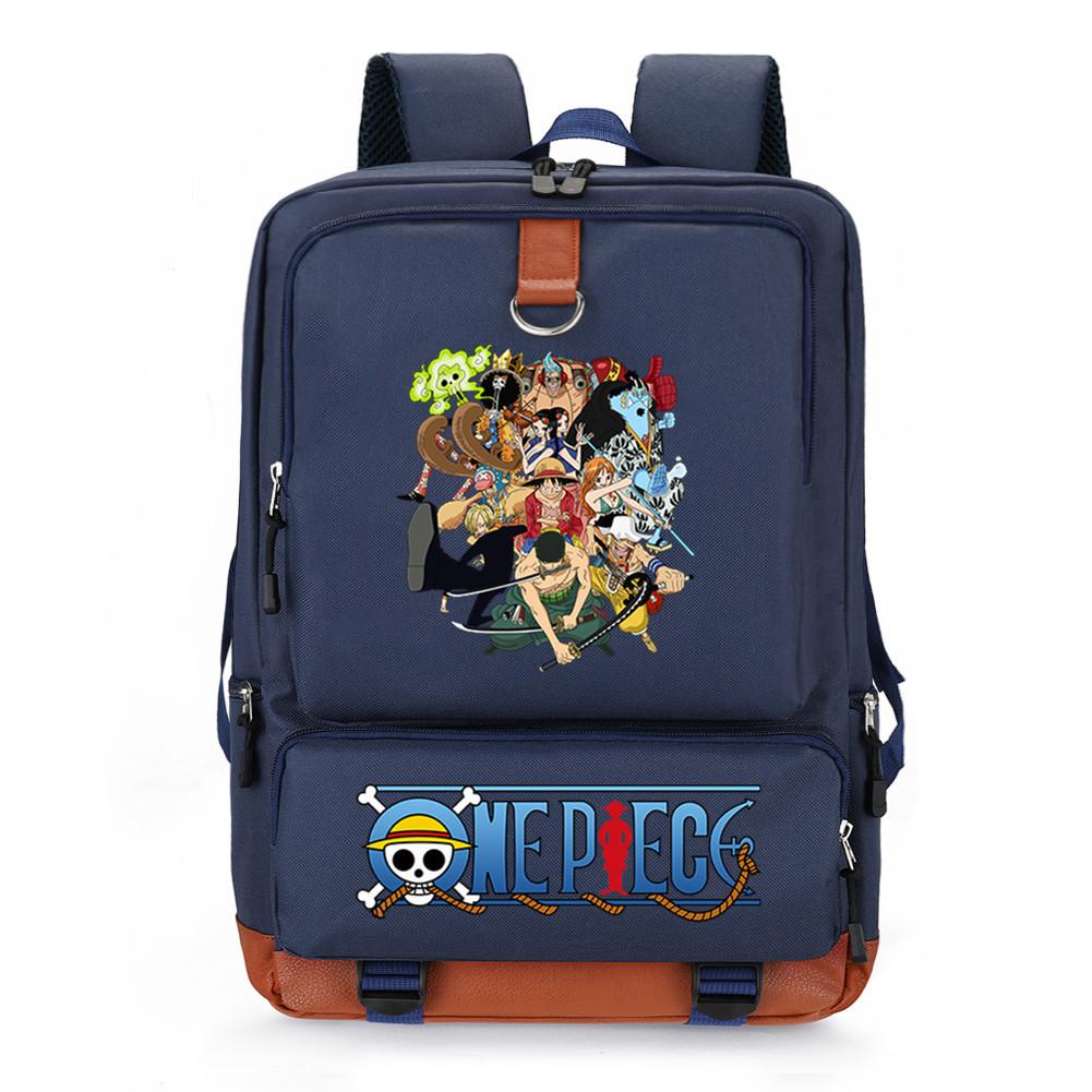 Popular Animation Peripheral Backpack Computer Bag Junior High School Students Personality Large Capacity Schoolbag