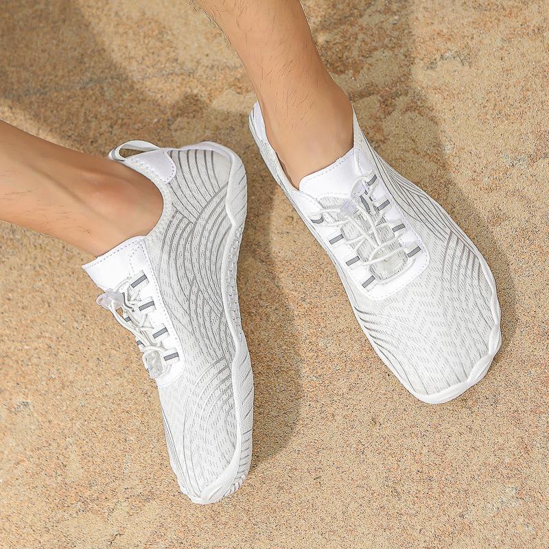 Outdoor neue Fußschutz Fünf-Zehen-Strandschuhe Paar Schwimmen Waten Herren- und Damen-Wasserweg Amphibische Bachwanderschuhe