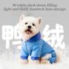 Winter Dog Snowsuit Windproof Frostproof Warm 4-Legged Clothes Cozy Pet Outdoor Coat for Small Dogs Running Hiking Apparel