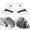 Car Interior Upgrade Car Seat Handle Down Handle Set Chrome Sliver Chrome Silver Color Direct Replacement Part