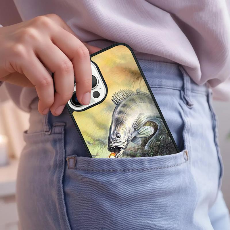 CARP FISH FISHING Phone Case For iPhone 17 Air 15 16e 14 13 Pro Max Coque 12 11 Pro Max PLUS cover