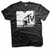 Official License MTV Cracked Logo Large Tall 3XL 4XL 5XL Men's T-Shirt