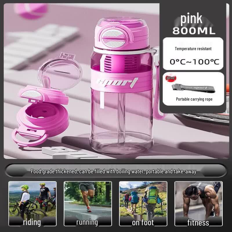 Qiwei Stylish Tea Infuser Sports Water Bottle for Students