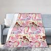 Crayons Shin Chans Anime Blankets Flannel Print Nene Multifunction Soft Throw Blankets for Bed Office Plush Thin Quilt