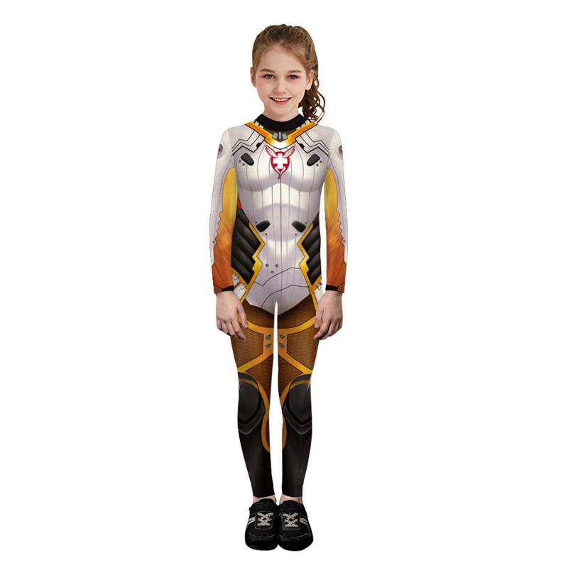 Children's Avatar Performance Cosplay Costume Character Digital Printing Bodysuit