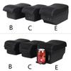 For Seat Ibiza Armrest Box Ibiza 6j Ibiza 6L Central Store Content Storage Box with Cup Holder Products with USB Accessories