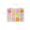 Cross Border Exclusive Handmade Carved Nail Accessories Ins Japanese Style Fresh Resin Simulation Flower Nail Decoration Set