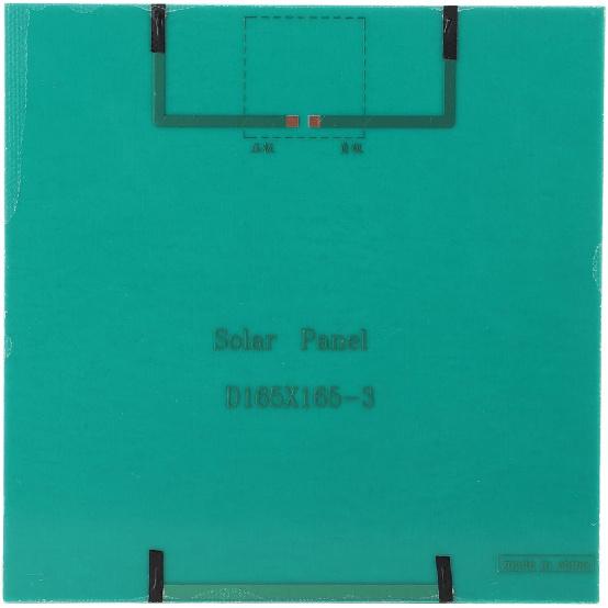 Monocrystalline Solar Panel, Portable Positive Energy Panel, Solar Charging Panel 6V 4.5W Class A Photovoltaic Panel 165×165MM