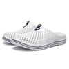 Beach Shoes Non-Slip Platform Sandals Couple Casual Cool Slippers Men'S Hole Shoes Bag Head Half Drag Men
