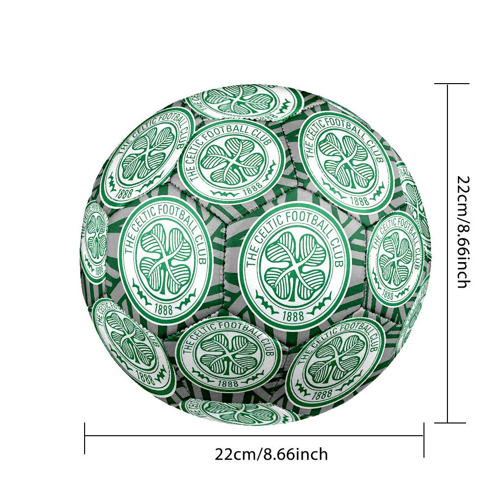 Celtic FC  clubIndoor Soccer Ball Colorful All Ages Machine Stitched PVC Competition Ready Durable High-Bounce