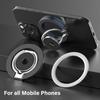Portable Cell Phone Magnet Stand for Magsafe Finger Ring 360° Rotation Double Magnetic Holder for IPhone 15 14 16