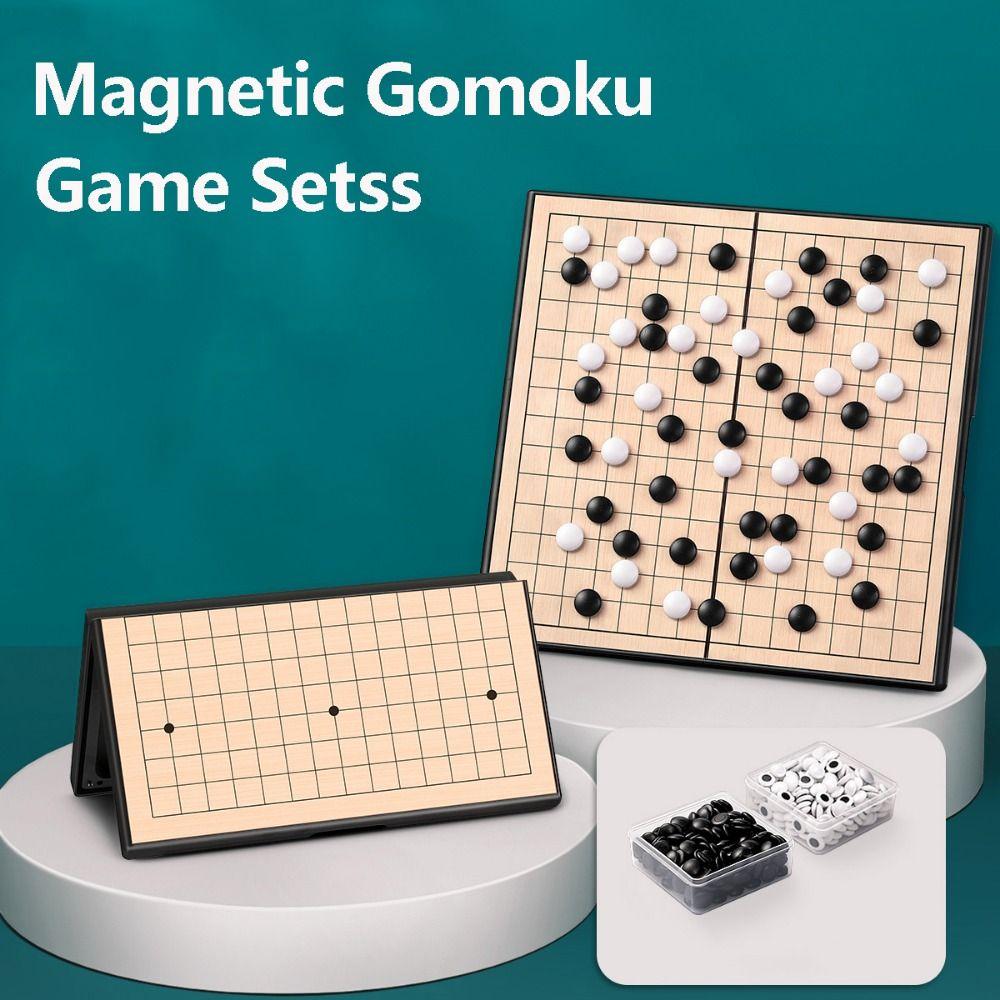 S/M/L/XL Gomoku Game Set Foldable Chessboard Strategy Game Chessmen Board Toy Set  Gift
