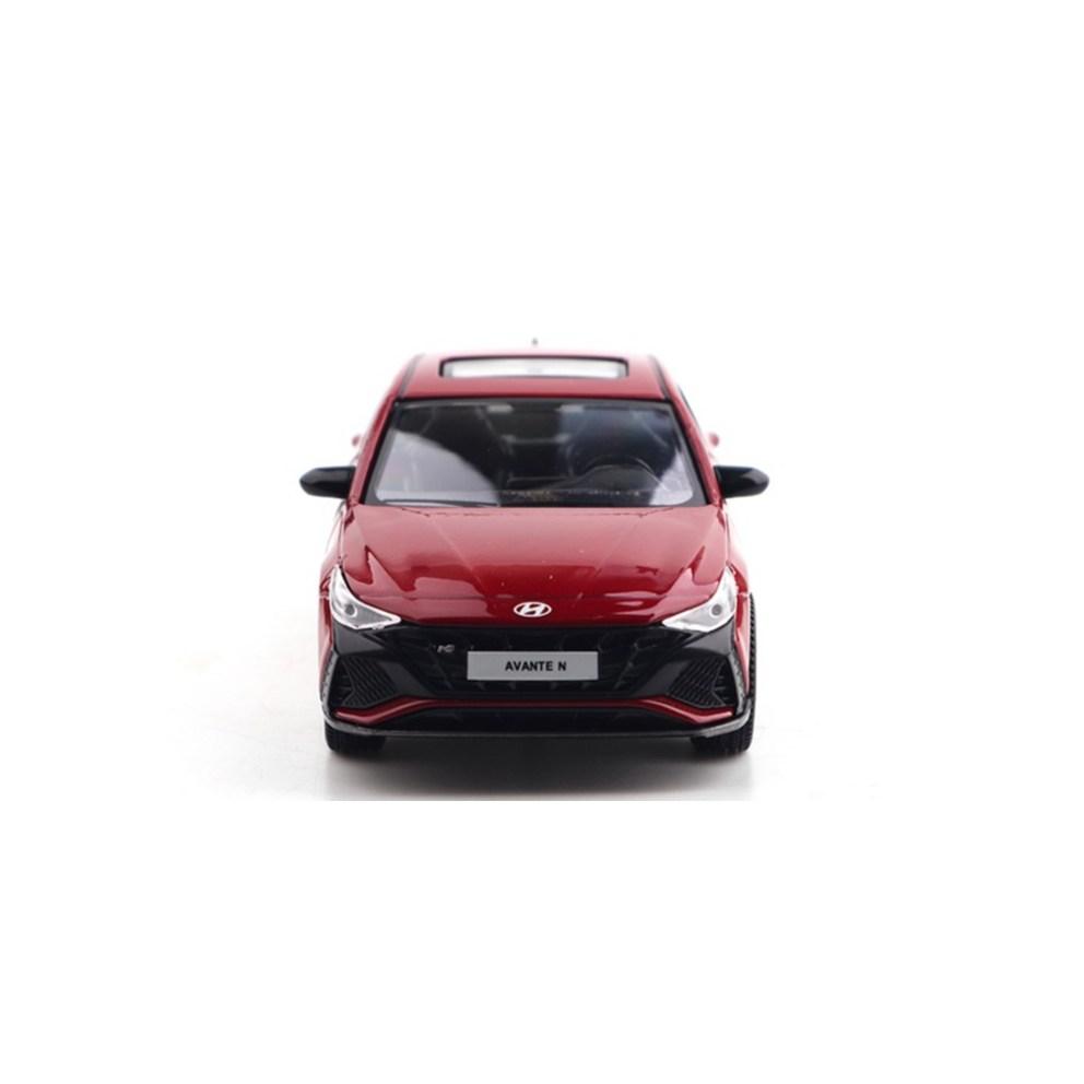 Hyundai Elantra N Druckgussmodellauto - Serie 2, Rot