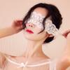 Nightclub Queen Party Lingerie Set Lace Hollow Blindfold Mask