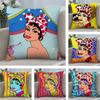 A-Aesthetic Art Venezuela Pillow Case Plush Fabric Soft Double Sided Print Sofa Cushion Cover Throw Pillow Covers