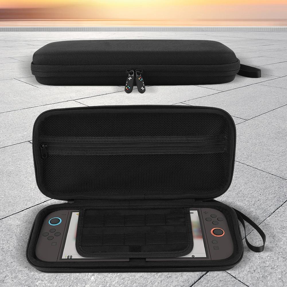 EVA Carrying Case & Screen Protector for Switch 2 Portable Storage Bag Shockproof EVA Hard Shell Protective Storage Hand Bag NS2