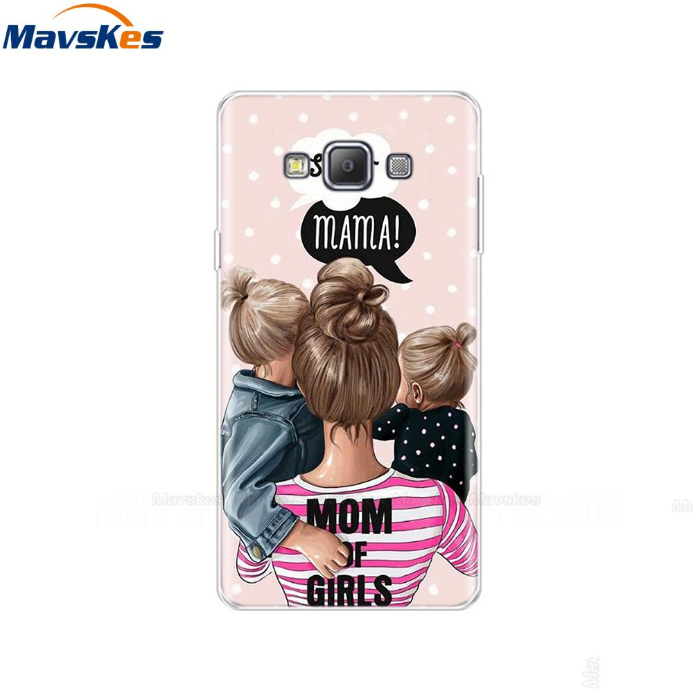 Silicon Phone Case For Samsung Galaxy A3 2015 Flower Cat A300 Soft TPU Back Cover For Samsung A3 2015 A300H A3000 SM-A300F pop