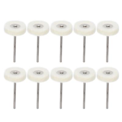 10pcs Dental Polishing Buffing Wheel Set Polishing Drill Kit for Watch Jewelry Dental Teeth