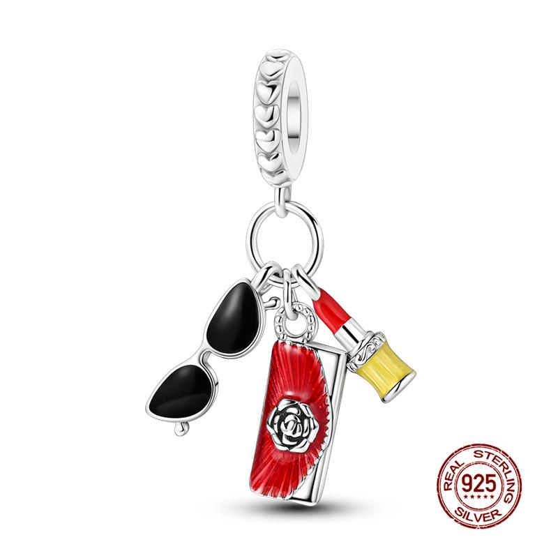 New In Charm Copper Lucky God Of Wealth Charms Beads Fit 3Mm Original Bracelet Necklace Women Diy Fine Jewelry Gift