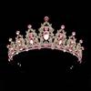 Children's Crystal Tiara Headband: Princess Crown Hair Accessory for Girls' Birthdays and Performances