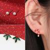 Fashion Jewelry Accessories New Year Ear Studs Drop Dangle Christmas Earrings Set Ear Pendants