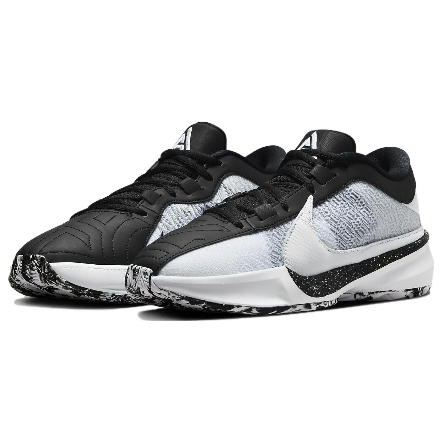 Мужские кроссовки Nike Zoom Freak 5 Oreo Белый Черный DX4985-101 40.5 — фото 3