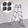 Ladder Feet Rubber Pads 4x Ladder Feet Shoes Quick-Install Replacement Parts Heavy-duty Safety Shoes For Electrical Work Window