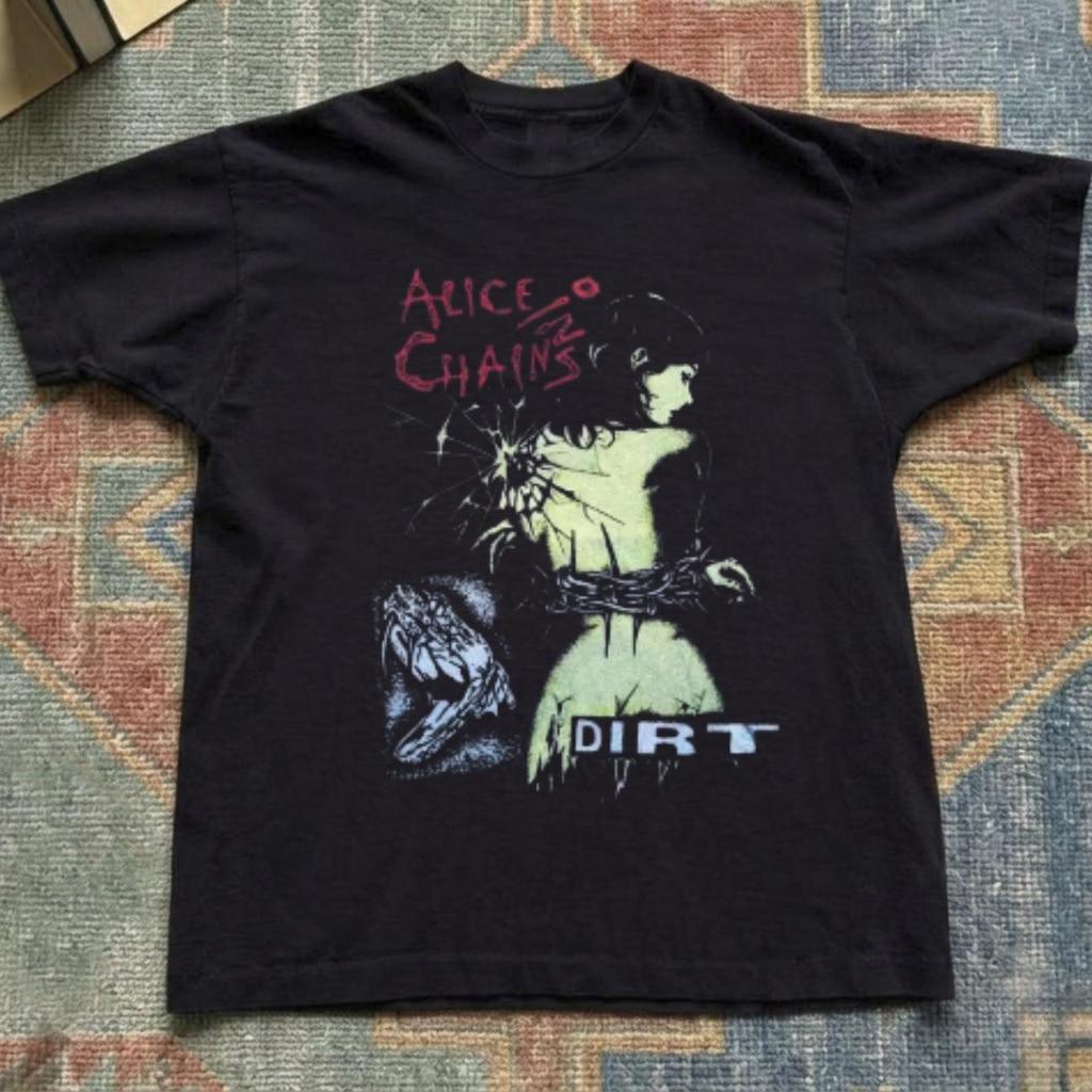 Rock Band Alice In Chains Jar Of Flies Album Graphic TShirt Unisexs Unisex Gothic Punk Pop Music Streetwear Male Fashion T Shirts