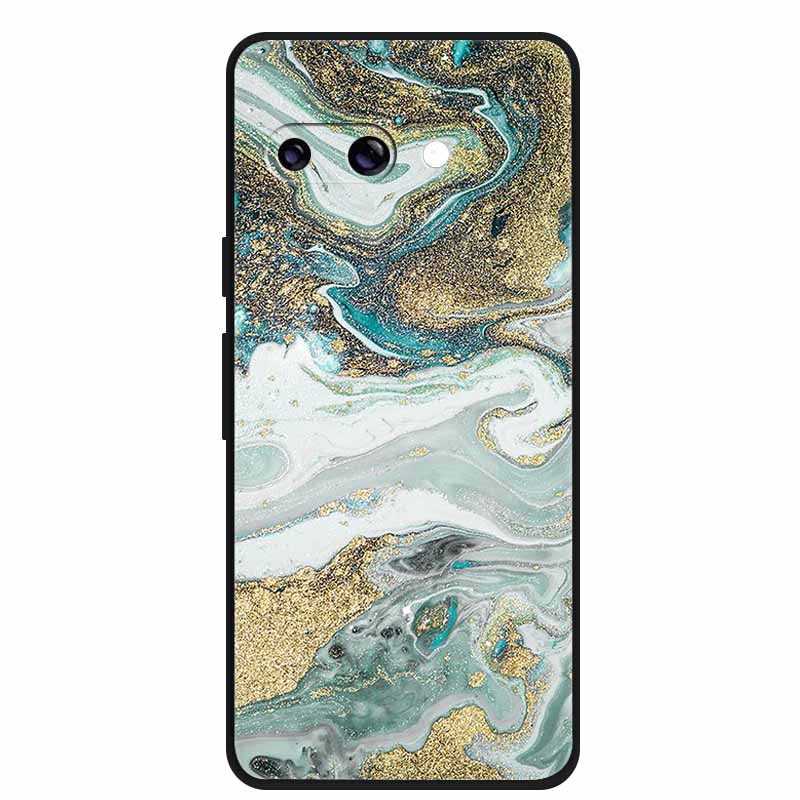 For Google Pixel 10A Case Color Blocking Marble Pixel 10 A Silicone TPU Soft Phone Case for Google Pixel 10A Shockproof Bumper