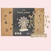 ROBOTIME Rolife Ferris Wheel 3D Wooden Puzzle Music Box TGN01