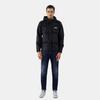 New Era Simple Solid Color Long Sleeve Goose Down Zipper Jacket Men jackets Black 13781195