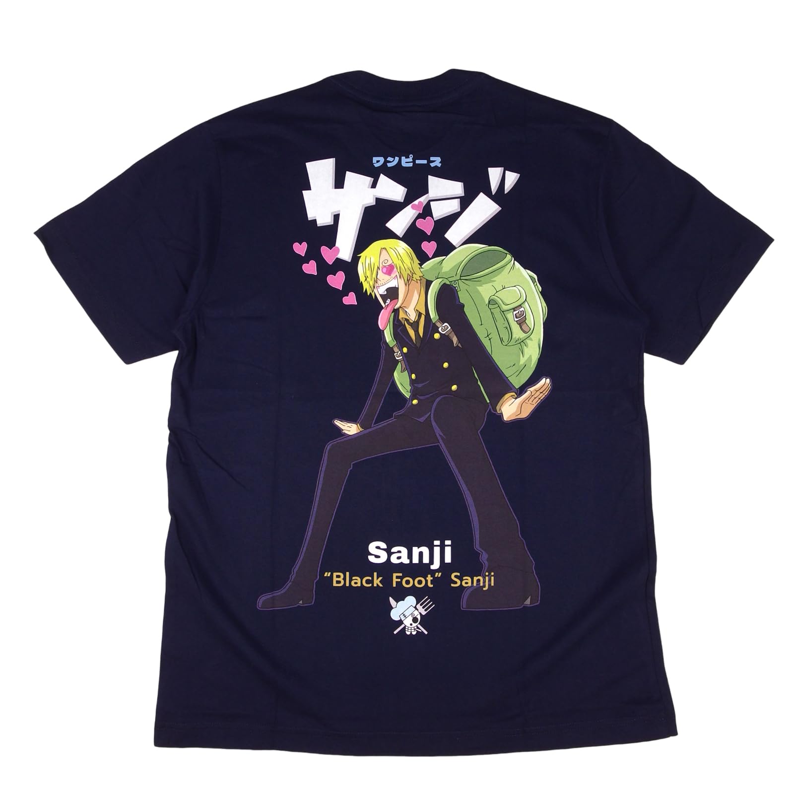 

EVERSOUL ONE PIECE Short Featuring and Zoro from the Straw Hat Anime Character Size T-Shirt, Sleeve, Sanji, Luffy, Chopper, Nami, Pirates.