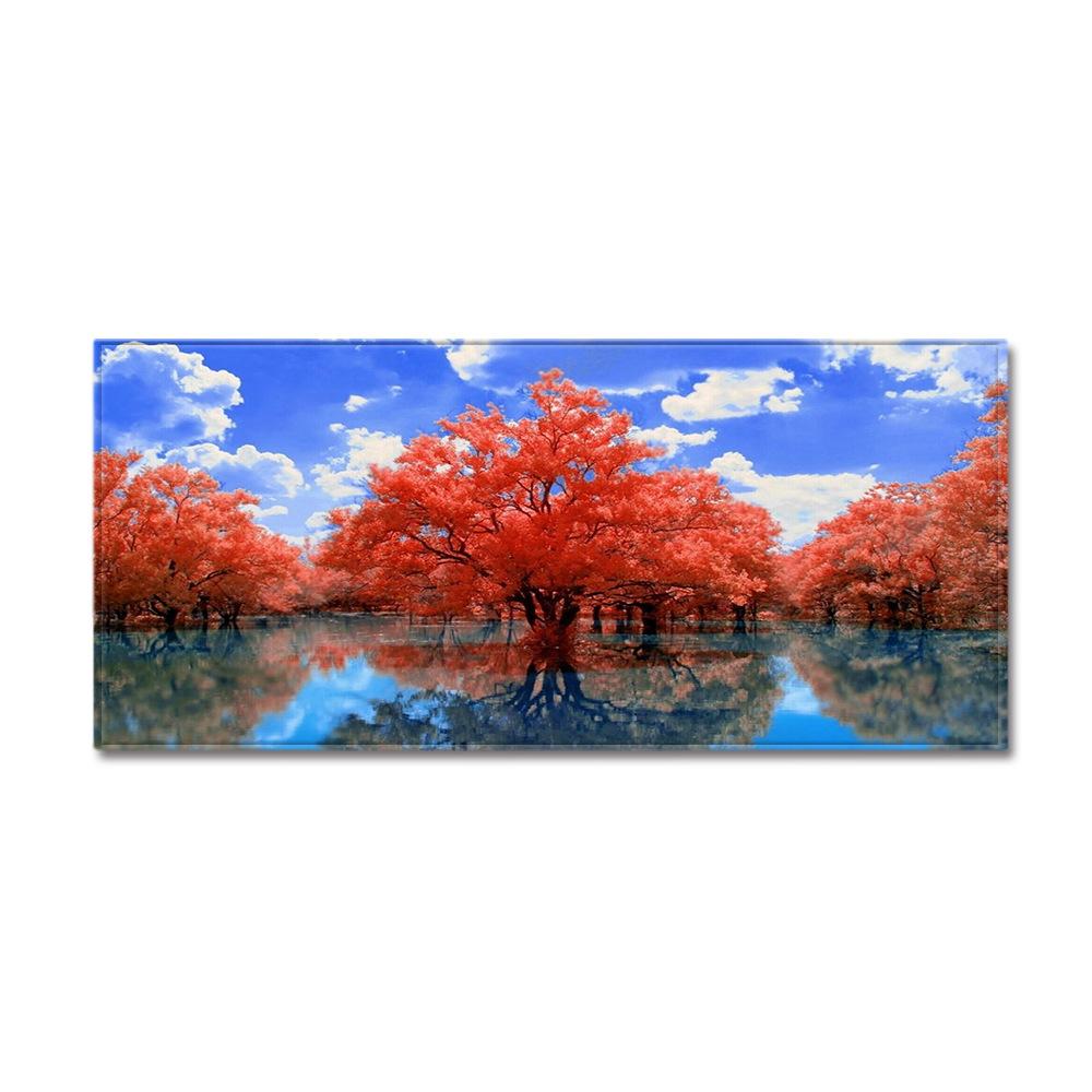 Scenic Entrance Mat Kitchen Strip Bedroom Floor Mat Study Bay Window Mat Living Room Carpet