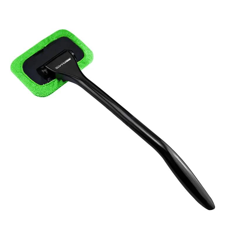 Car Window Cleaner Brush Kit Windshield Cleaning Wash Tool For Mercedes Benz AMG W212 W205 W246 W177 W176 W213 GLC GLE GLS ML Welcome Laser Logo Lamp