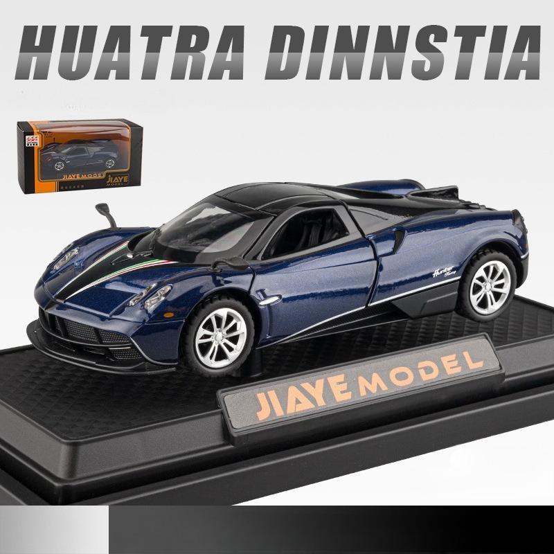 1:36 Pagani Huayra Dinastia Alloy Sports Car Model Diecast Metal Toy Car Model Sound Light Collection Children Gift F562