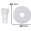 Pool Skimmer Vacuum Plate Replacement Above Ground Pool Adapter Plate for SP1090 Swimming Pool Cleaning Accessory