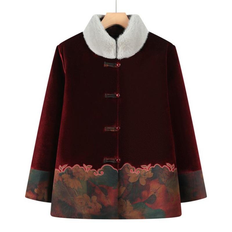 Winter New Small Padded Jacket with Velvet and Thickened Women's Clothing To 0 Coats