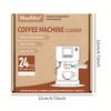 24pc Coffee Machine Effervescent Tablets,Coffee Machine Cleaning Tablets,Powerful Descaling Agent for Coffee Machines and Kettle