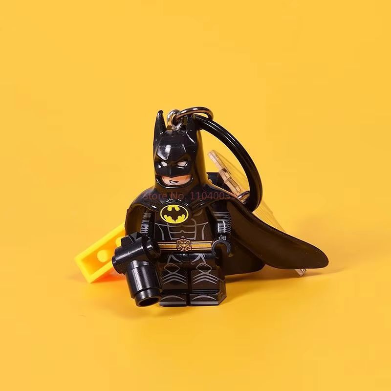 HEROCROSS Batman Anime Doll Pendant Car Keychain Pendant Children'S Backpack Pendant Accessories Gift Backpack Pendant For Boys