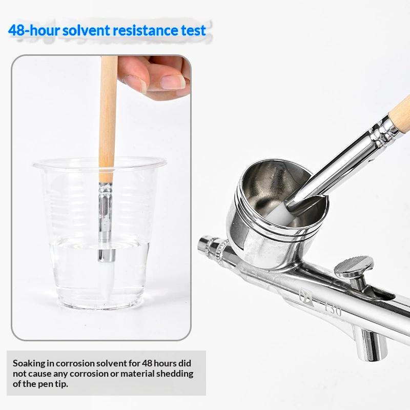 Ms138 Airbrush Cleaning Brush For Diy Projects Quick Clean Brush Hobby Model Building Tool Quick Clean Corrosion Resistance