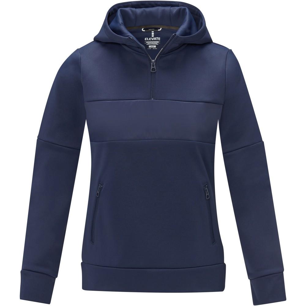 Elevate Life Damen-/Damen-Anorak-Sweatshirt mit Kapuze und halbem Reißverschluss